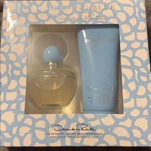 Oscar de la Renta Something Blue set
